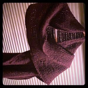 Free people, long large crochet scarf